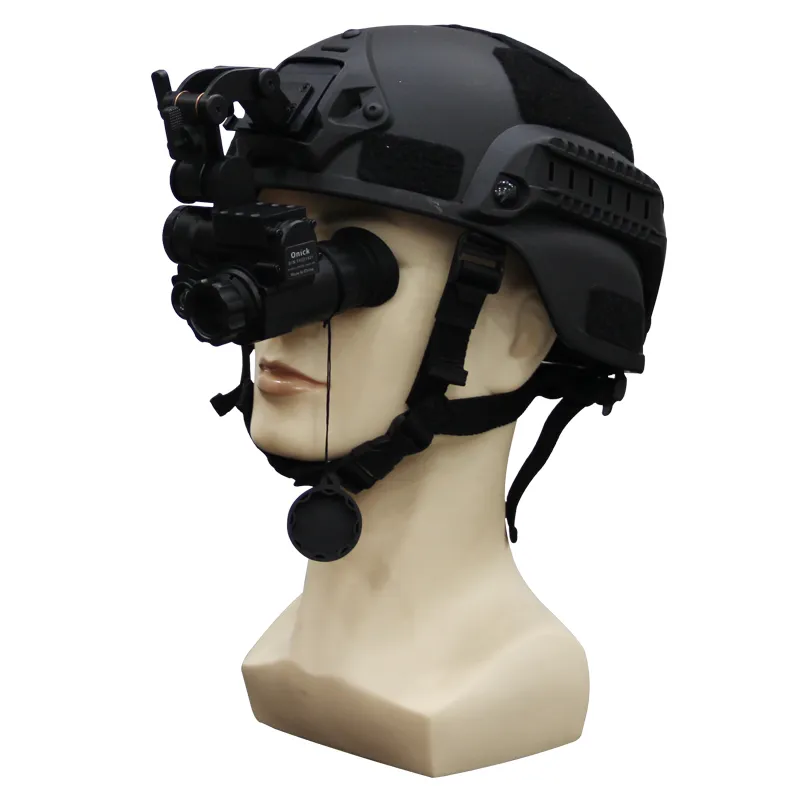 Perangkat Penglihatan Malam Digital Monocular yang dipasang di Helm NVG-30